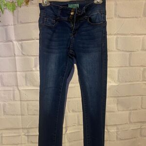 DARK WASH *WAX JEANS​​